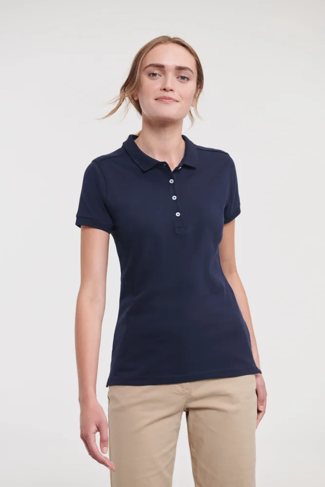 Damen Stretch Piqué Polo