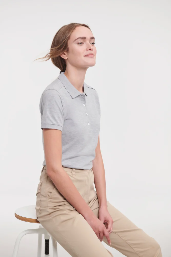 Damen Stretch Piqué Polo