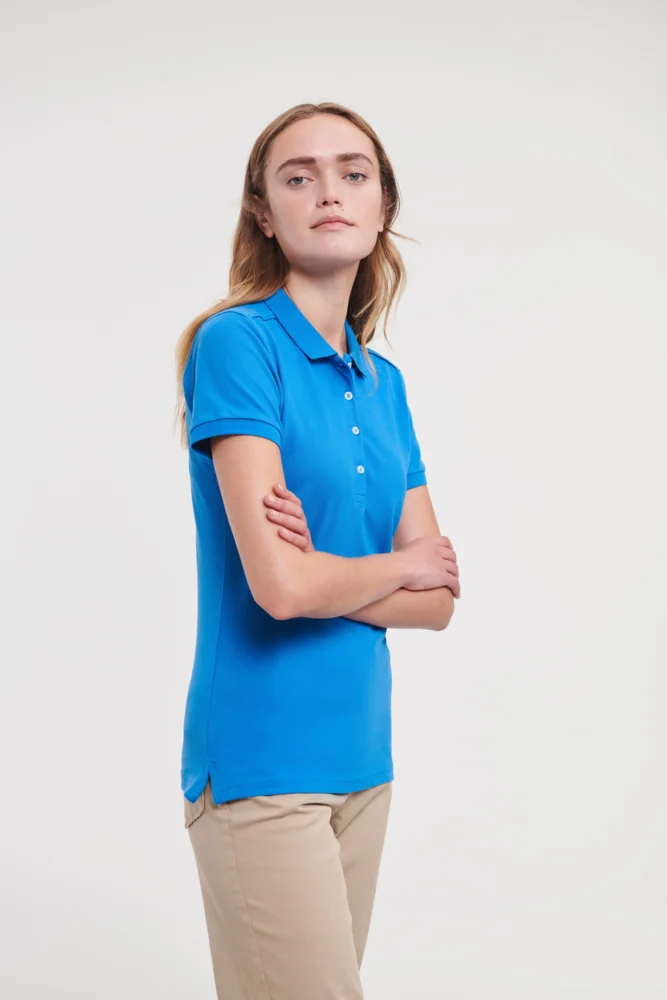Damen Stretch Piqué Polo