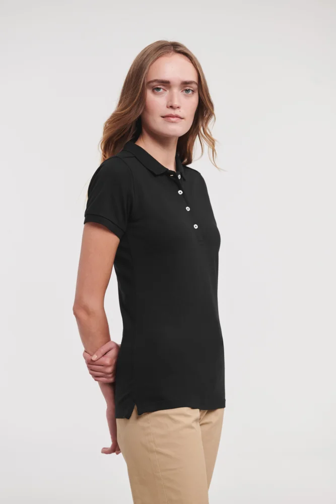 Damen Stretch Piqué Polo