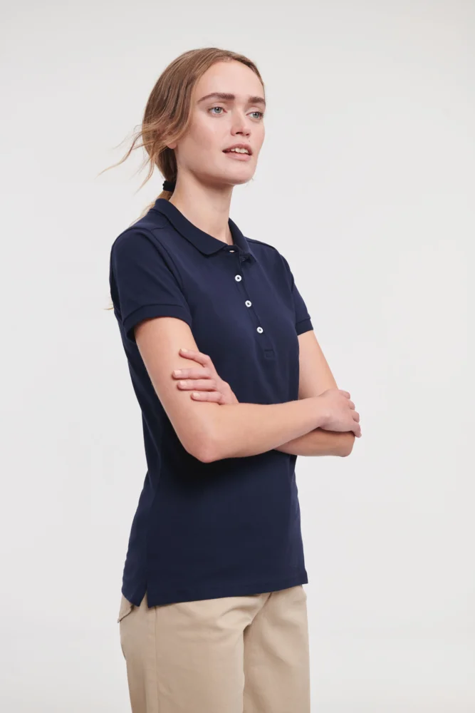 Damen Stretch Piqué Polo