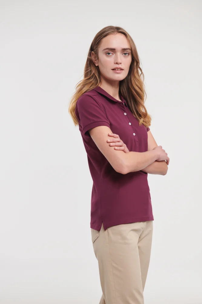 Damen Stretch Piqué Polo