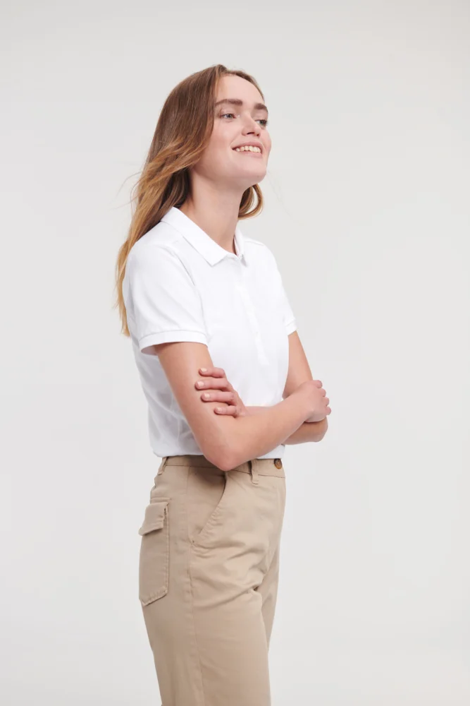 Damen Stretch Piqué Polo