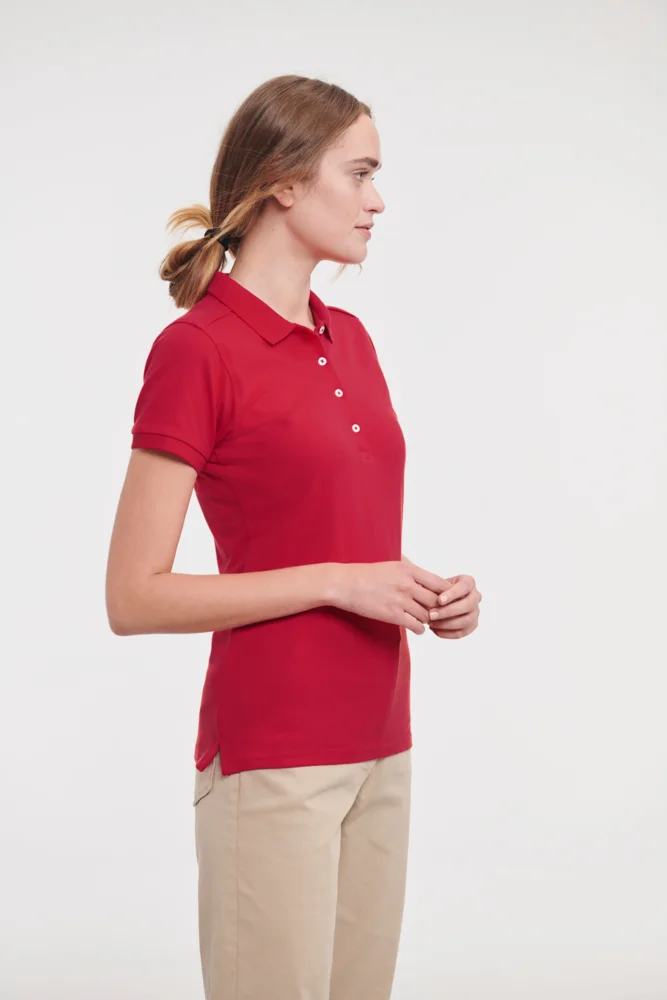 Damen Stretch Piqué Polo