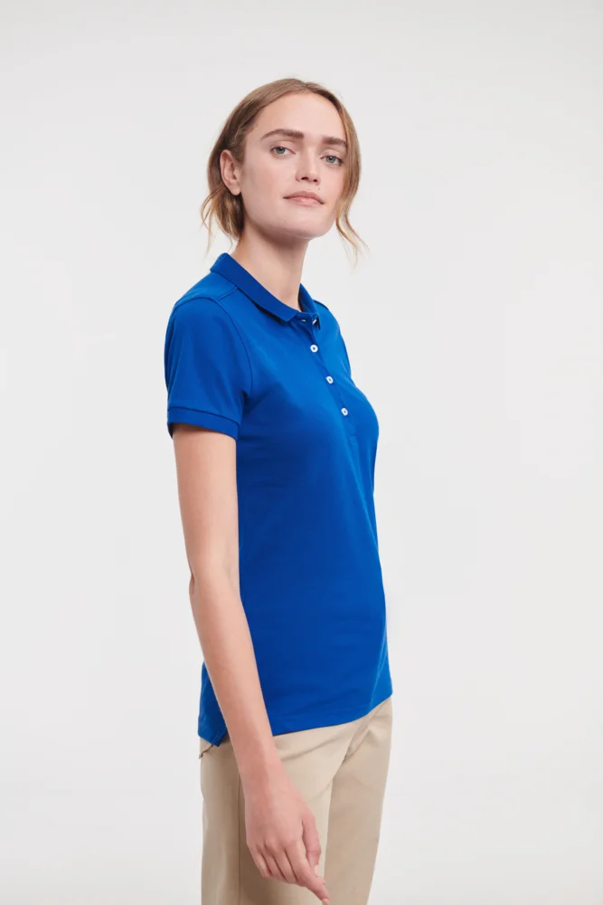 Damen Stretch Piqué Polo