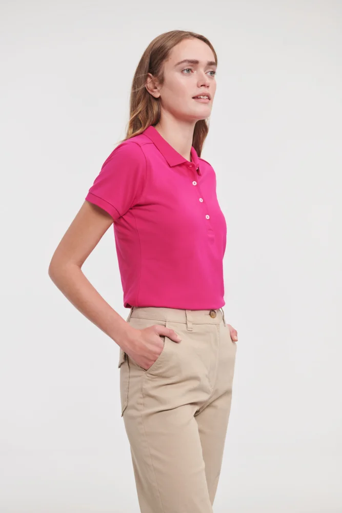 Damen Stretch Piqué Polo