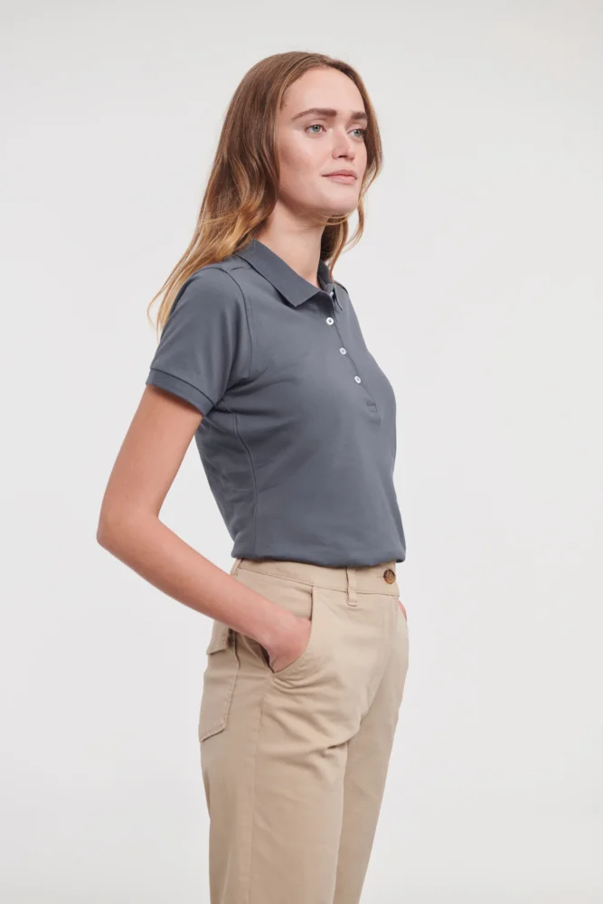 Damen Stretch Piqué Polo