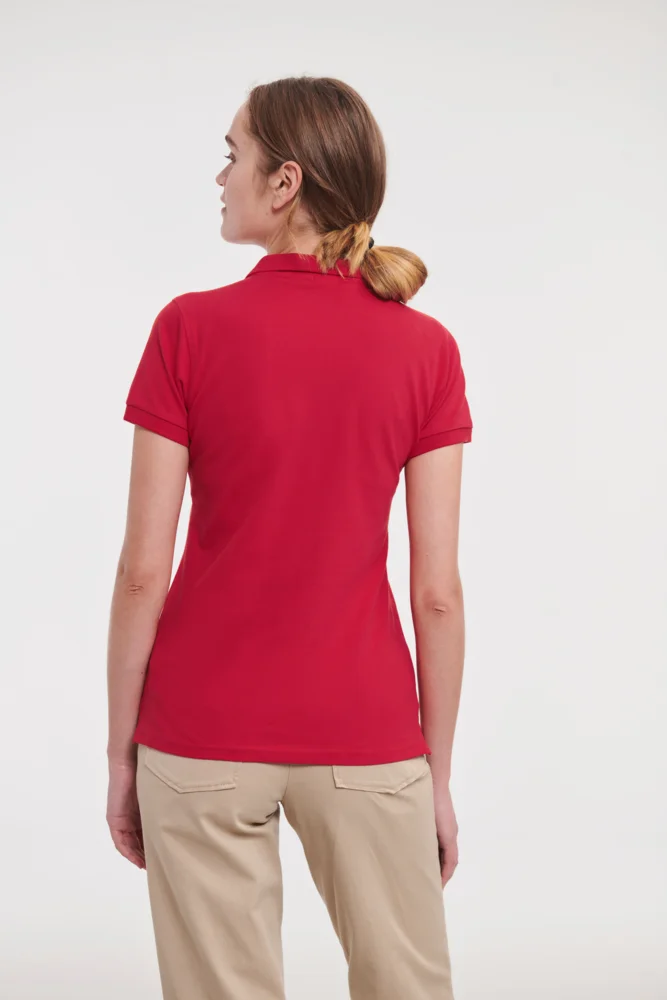 Damen Stretch Piqué Polo