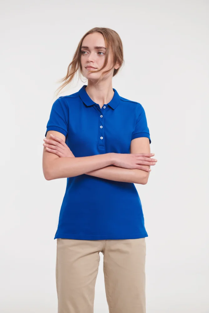 Damen Stretch Piqué Polo