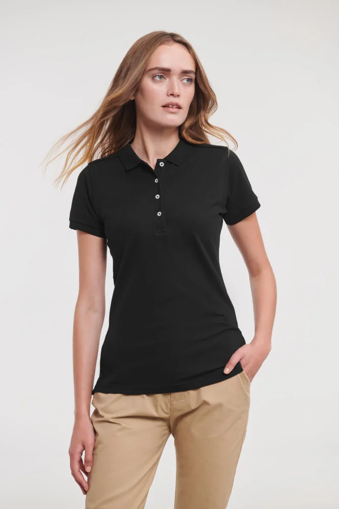 Damen Stretch Piqué Polo