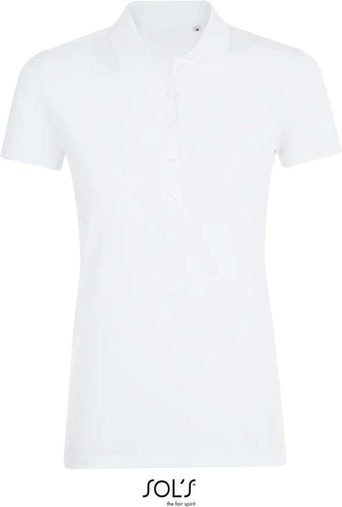 Damen Stretch Piqué Polo