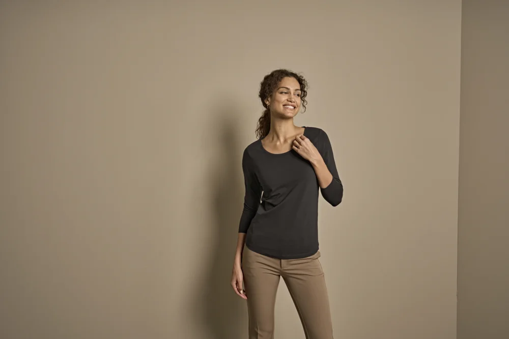 Ladies' Stretch T-Shirt 3/4 Sleeve