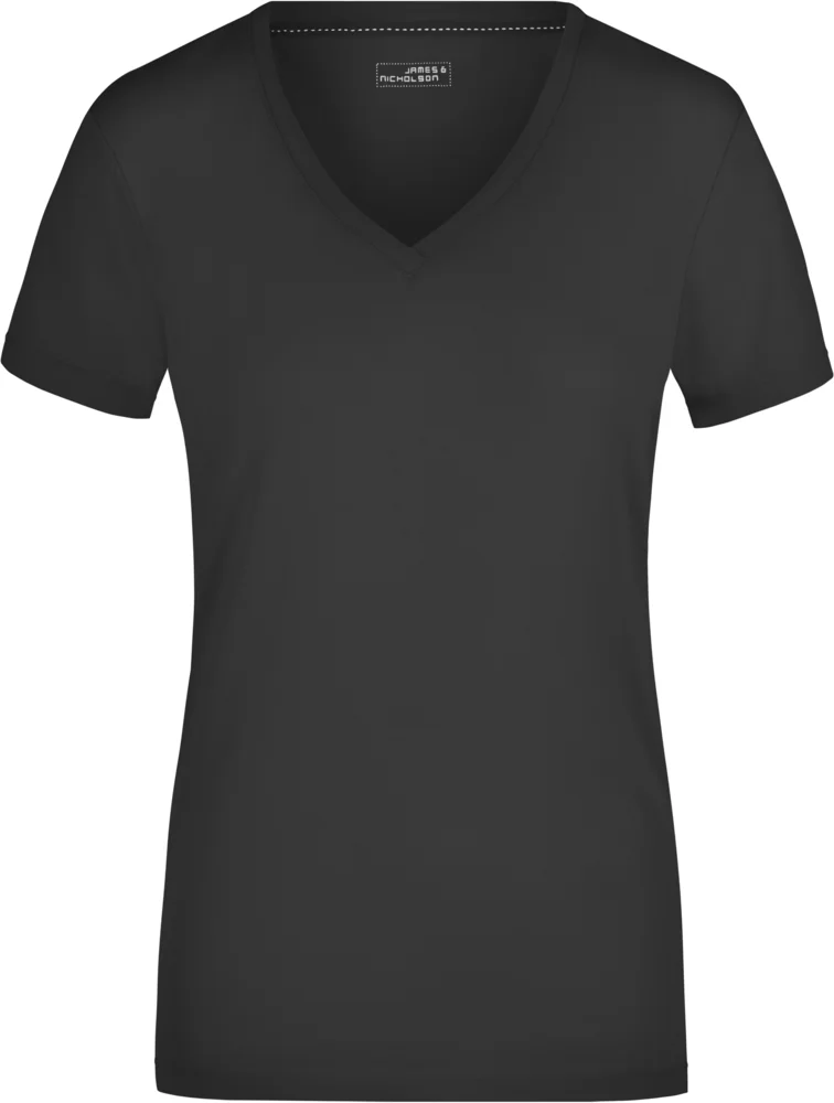 Ladies' Stretch V-Neck T-Shirt