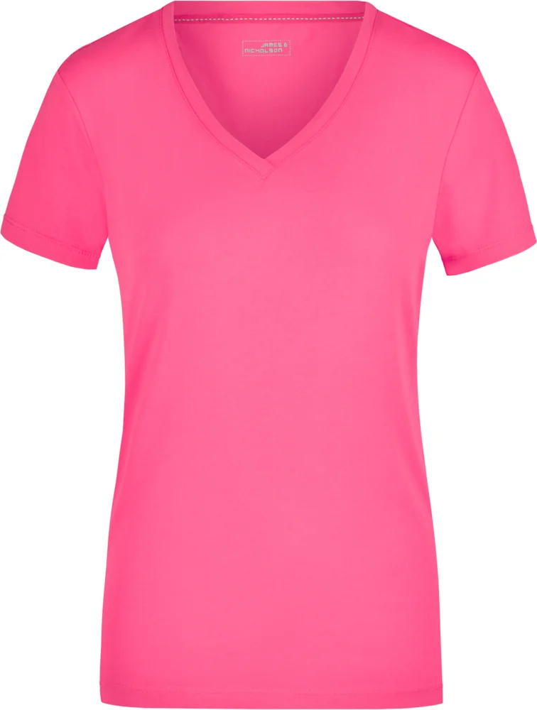 Ladies' Stretch V-Neck T-Shirt