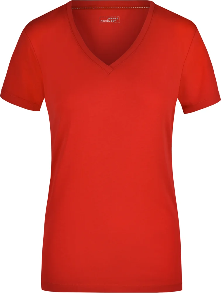 Ladies' Stretch V-Neck T-Shirt