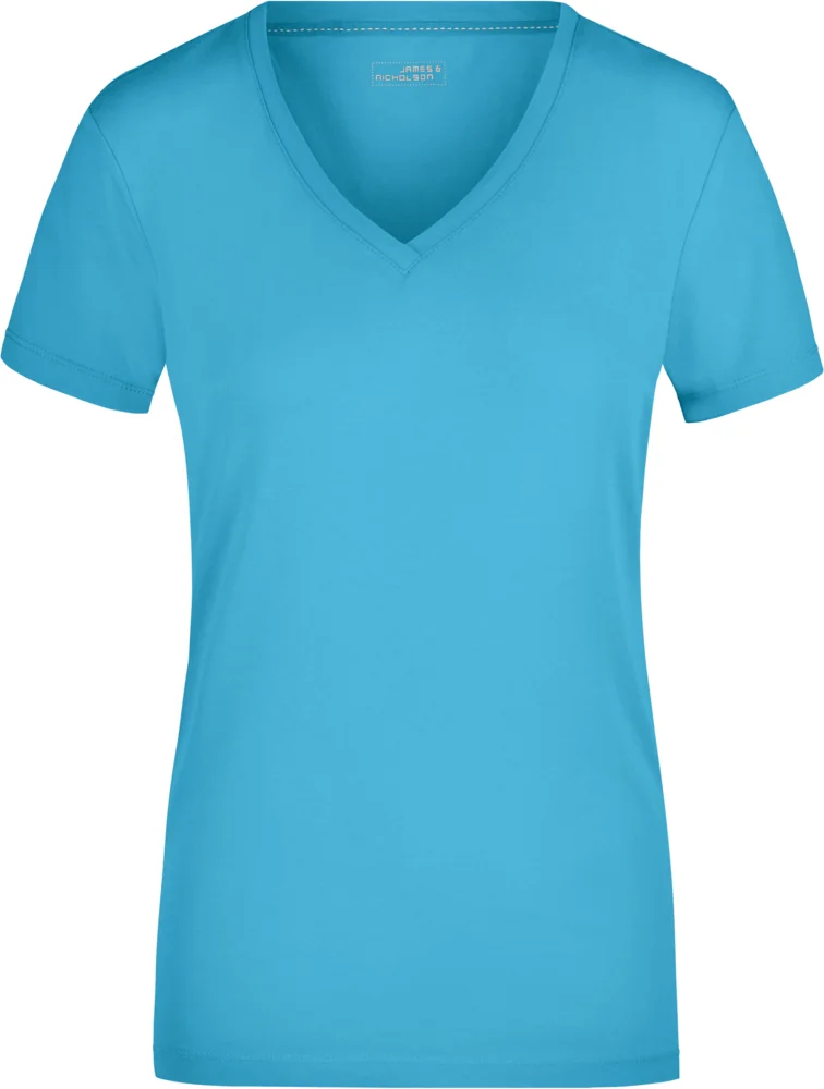 Ladies' Stretch V-Neck T-Shirt