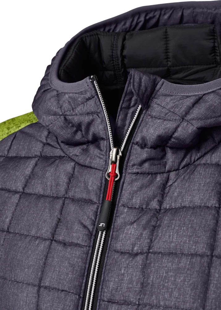 Damen Strick Hybrid Jacke