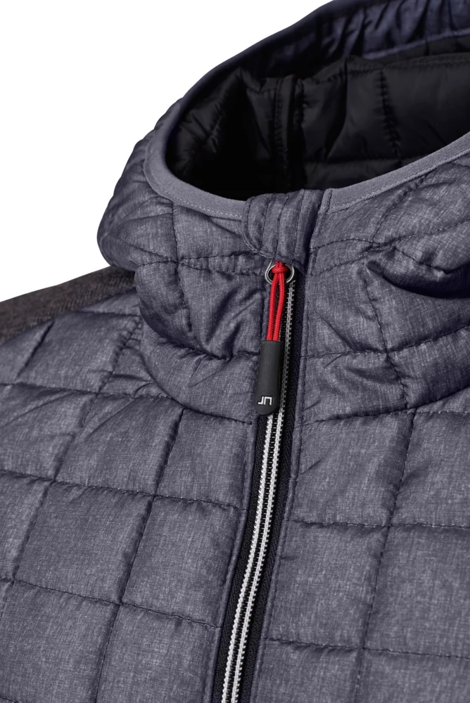 Damen Strick Hybrid Jacke