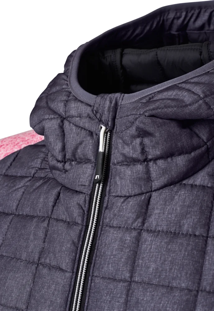 Damen Strick Hybrid Jacke