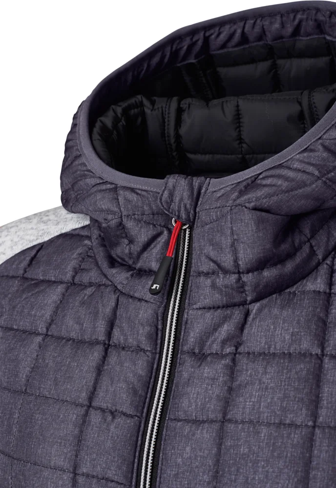 Damen Strick Hybrid Jacke