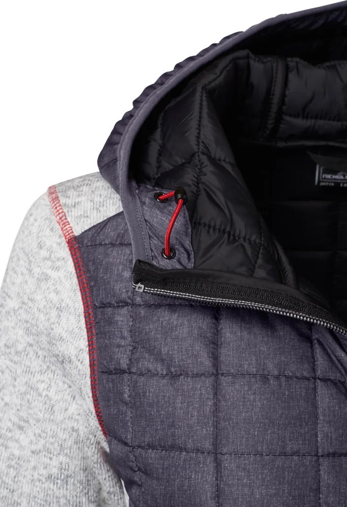Damen Strick Hybrid Jacke