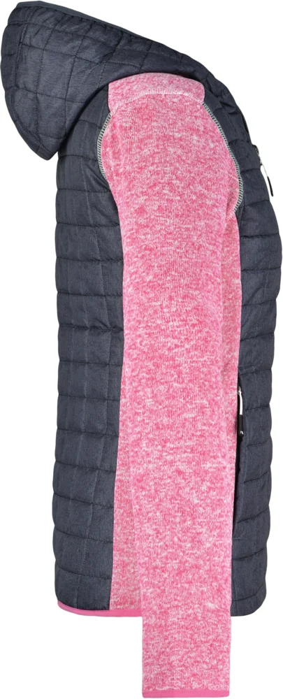 Damen Strick Hybrid Jacke