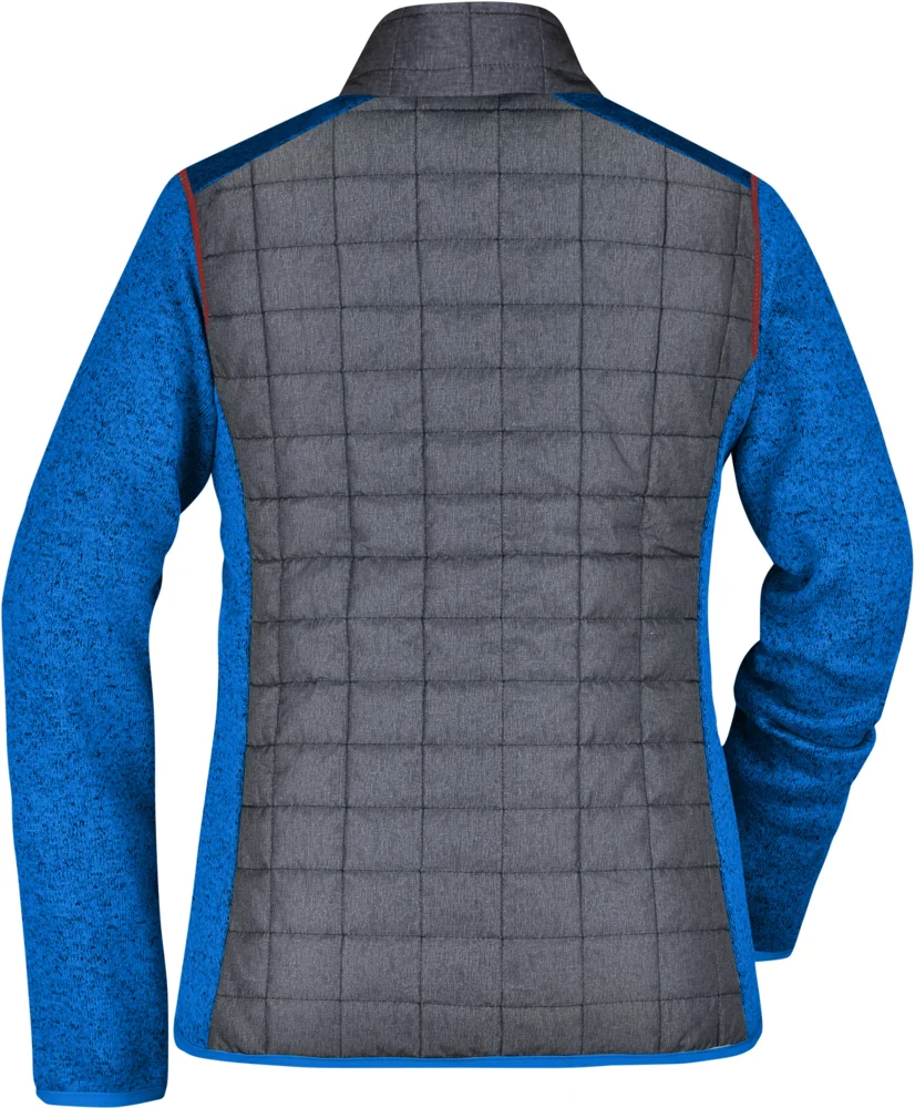 Damen Strick Hybrid Jacke