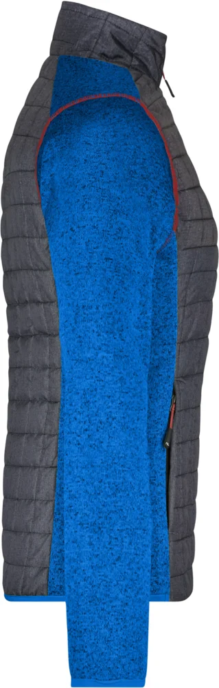 Damen Strick Hybrid Jacke