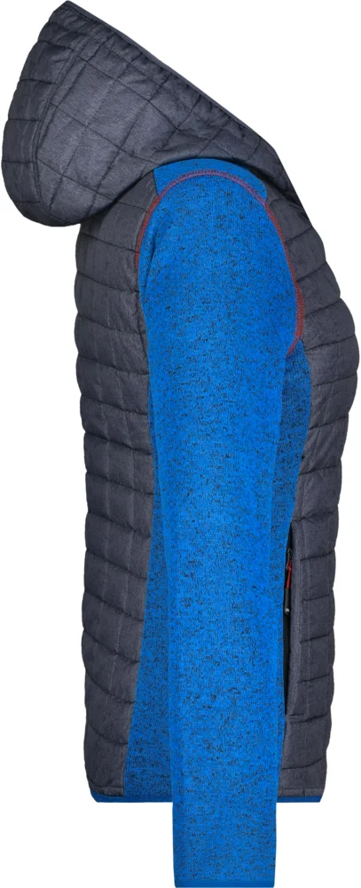 Damen Strick Hybrid Jacke