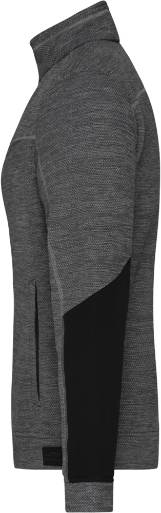 Damen Strickfleece Jacke
