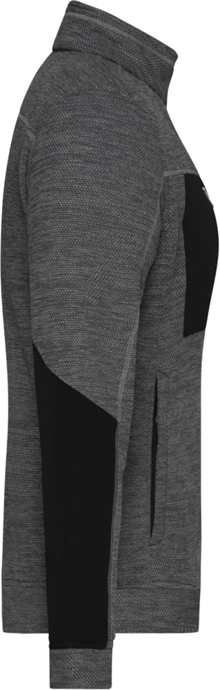 Damen Strickfleece Jacke