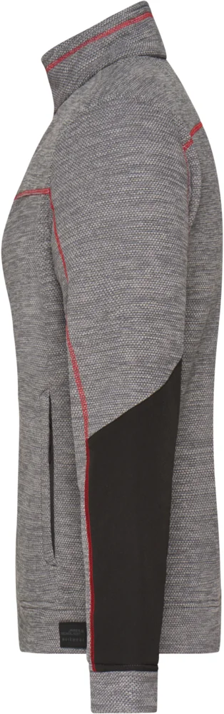 Damen Strickfleece Jacke
