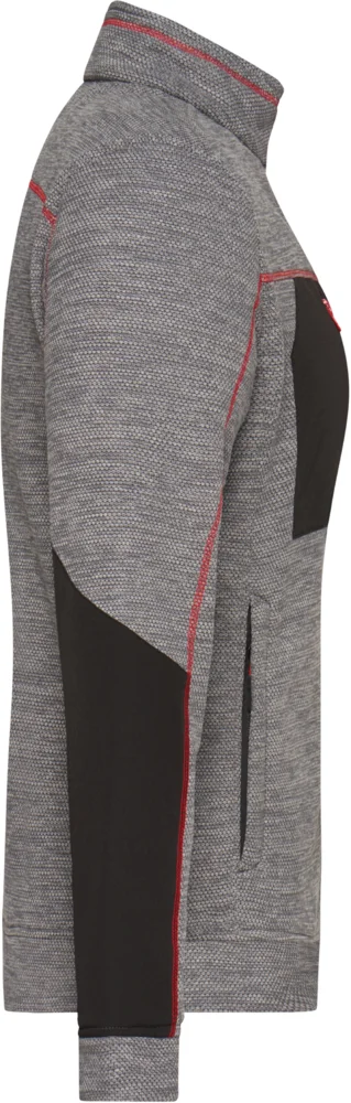 Damen Strickfleece Jacke