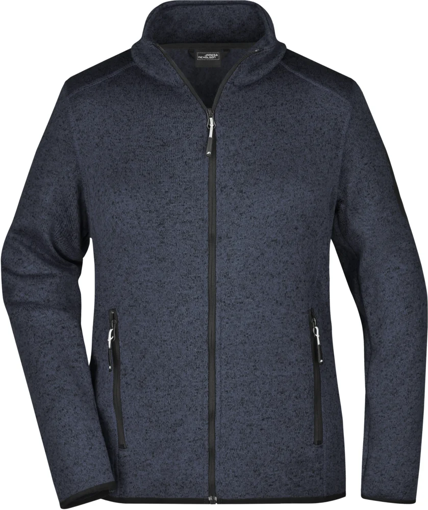 Damen Strickfleece Jacke