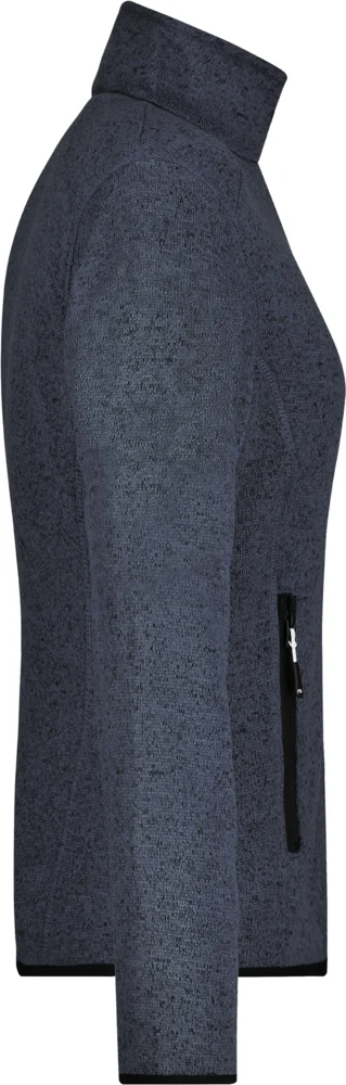 Damen Strickfleece Jacke