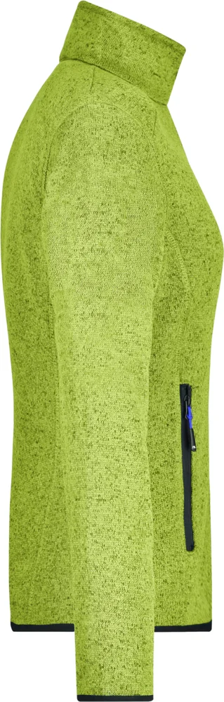 Damen Strickfleece Jacke