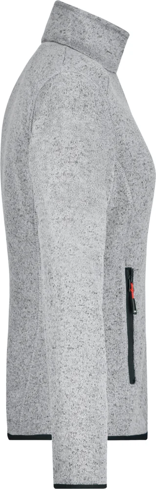 Damen Strickfleece Jacke