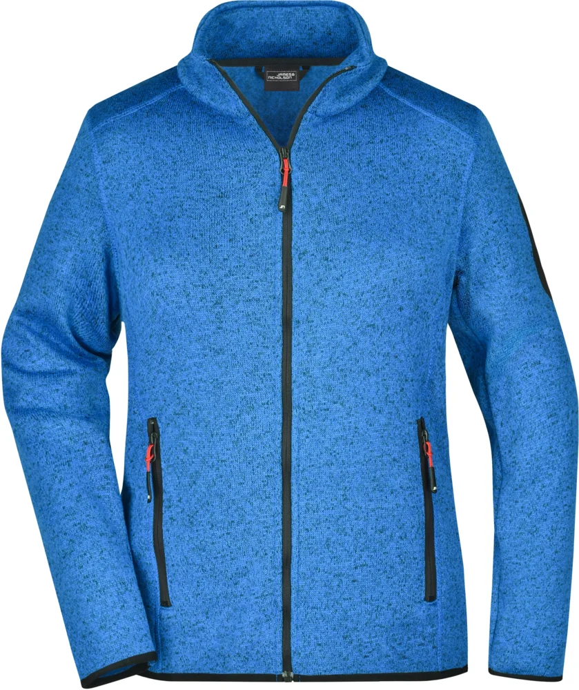 Damen Strickfleece Jacke