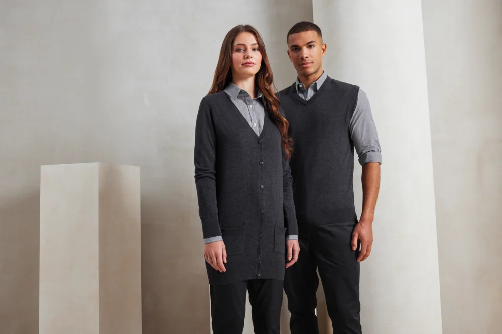 Damen Strickjacke lang