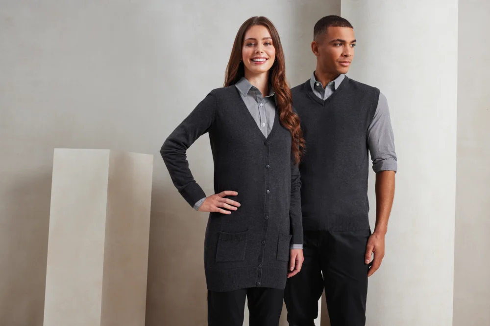 Damen Strickjacke lang