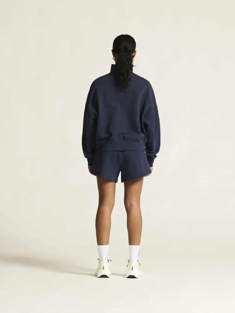 Damen Sweater mit 1/4 Zip