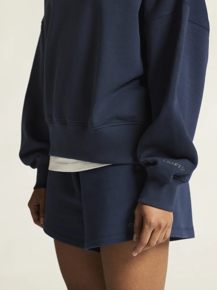 Damen Sweater mit 1/4 Zip