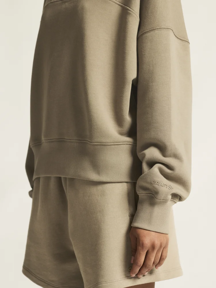 Damen Sweater mit 1/4 Zip