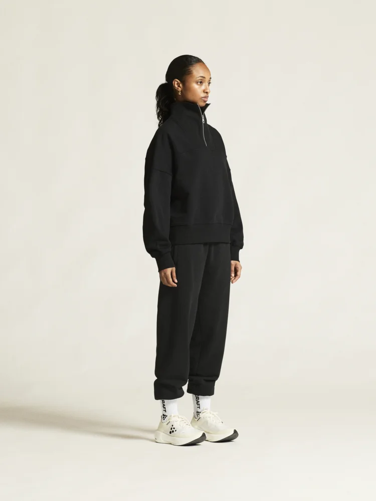 Damen Sweater mit 1/4 Zip