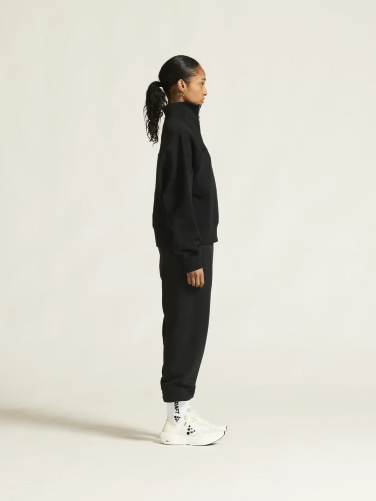Damen Sweater mit 1/4 Zip