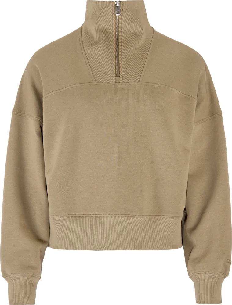 Damen Sweater mit 1/4 Zip