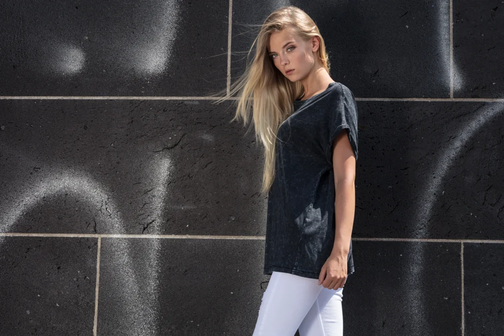 Ladies' T-Shirt "Acid Wash"