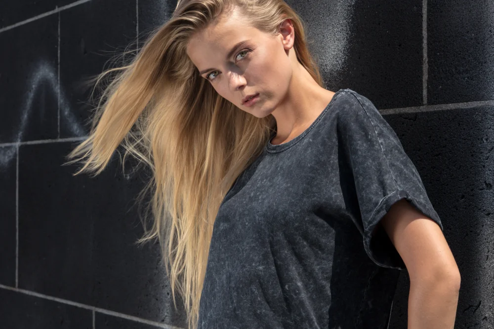 Ladies' T-Shirt "Acid Wash"