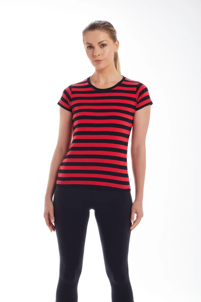 Damen T-Shirt gestreift