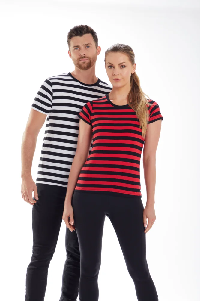 Damen T-Shirt gestreift